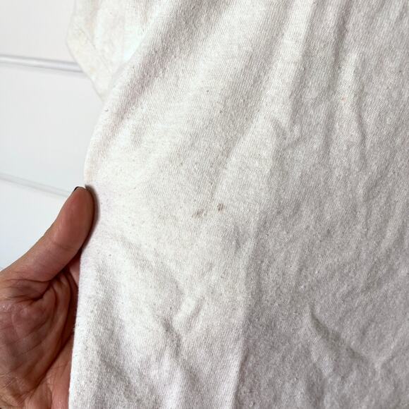 Jungmaven Hemp Organic Cotton Tee TShirt Short Sleeve White Large - Picture 4 of 4